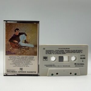 Julio Iglesias Gwendolyne Cassette Tape Columbia KTTE 60006 Mexico Latin Pop